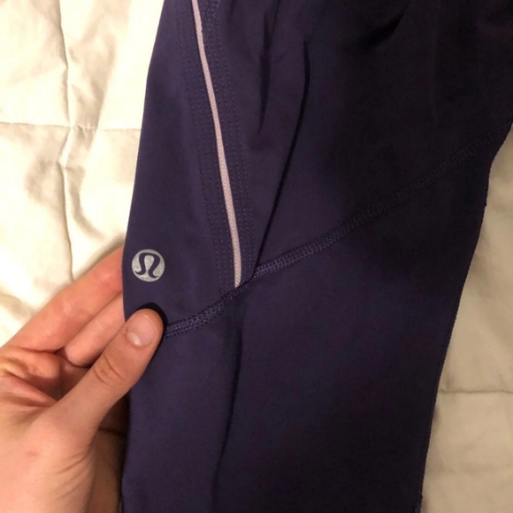 🥳HP🥳Lululemon Excel Crop Concord Grape Legging - Picture 8 of 10